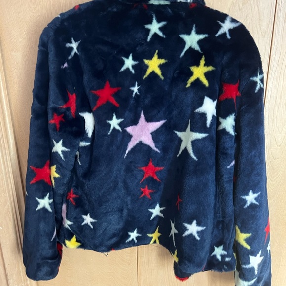 Never Worn ASOS Star Fur Jacket - Picture 2 of 2